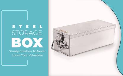 JAYCO Stainless Steel Tool Storage Box 12" Long Container Tool Box