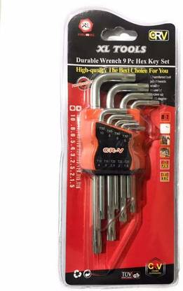 2fortheroad 30066 TORX STAR Screwdriver Allen Key Wrench Set Spanner Set Hand Tool Cycling Cycle tools