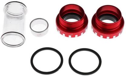 Lyla Bike Bottom Bracket 68-73mm Bicycle Axis BB Crank Set Axis Thread-type Red Cycling Bicycle
