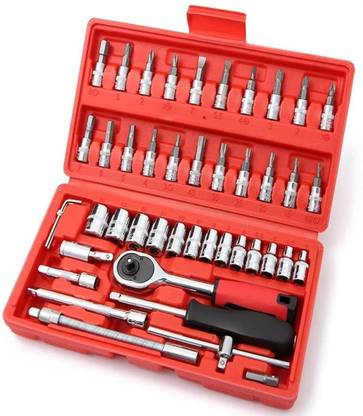 TECHEL Socket Set Tool Ratchet Tool Kit Socket saw4 Cycling Type refers to specialized set of tools and euipment that are designed for a particular purpose or task