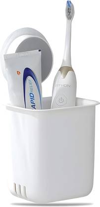 ARTHANA Toothbrush Holders for Bathroom, Bathroom Organiser and Toothpaste Holder Plastic Toothbrush Holder