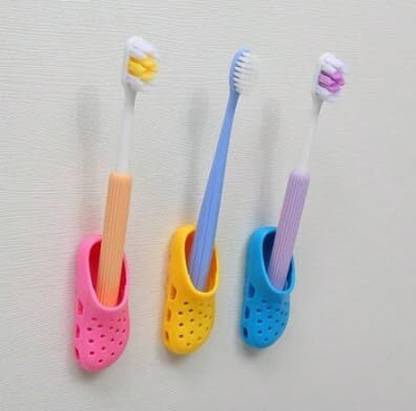 kanki Shoes Cute Cartoon Toothbrush Holder for Kids Toothbrush Case