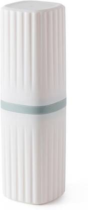 ALWAFLI Portable Travel Toothpaste Holder/Bathroom Storage/Travel Oral Kit for daily use Toothbrush Case