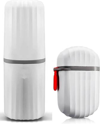 Rosebee Travel Toothbrush Case Toothpaste Holder and Travel Soap Box Combo Toothbrush Case