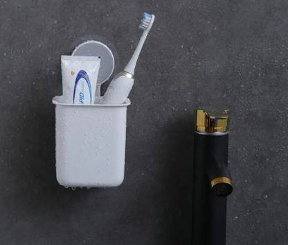 QXORE Toothbrush Holder -1 PCS Plastic Toothbrush Holder