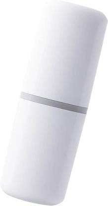 RUDROIMPEX Travel Toothbrush Case Portable Toothpaste Holder Toothbrush Storage Cup(White) Toothbrush Case