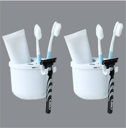 SF - Stick Fast Tooth Brush Holder Plastic Toothbrush Holder