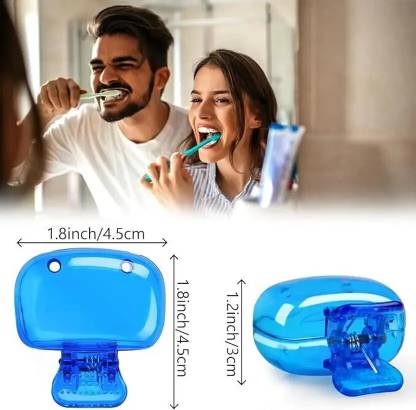 LYFTAK Travel Brush Caps – Keep Your Toothbrush Clean Plastic Toothbrush Holder