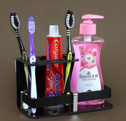 PLNJAR Storage Organizer Holder Stand for Electric Spin Toothbrush, Toothpaste Acrylic Toothbrush Holder