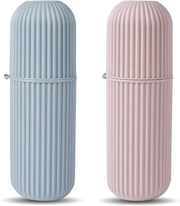 ZODZE Travel Toothbrush Holder, Portable Toothbrush Cup Case for Traveling Plastic Toothbrush Holder
