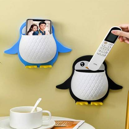 Webdealz Unique Design Self Adhesive Multipurpose Storage Holder / Rack x1.928 Plastic Toothbrush Holder