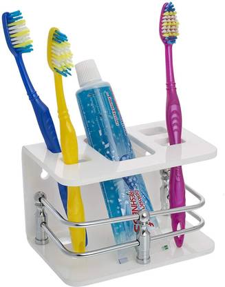 Spacekeeper Acrylic Multipurpose Tooth Brush Holder/Stand/Tumbler for Bathroom Accessories Acrylic Toothbrush Holder