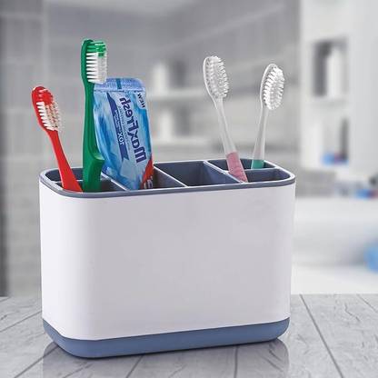 KYHN Toothbrush Holder Organizer Stand Plastic Toothbrush Holder