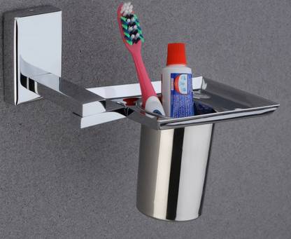GLOXY Premium Tumbler Holder | Stylish Toothbrush Stand for Bathroom Accessories