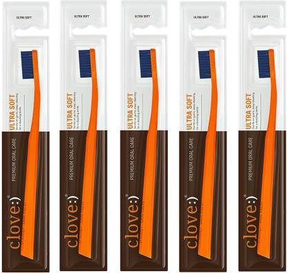 Clove 4160 Bristles Toothbrush for Sensitive Teeth & Gums Ultra Soft Toothbrush