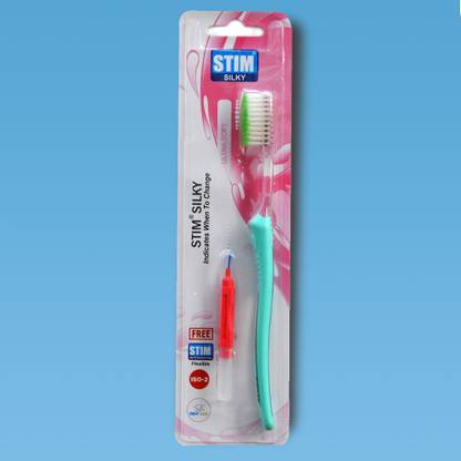 STIM SILKY SOFT BRUSH Extra Soft Toothbrush