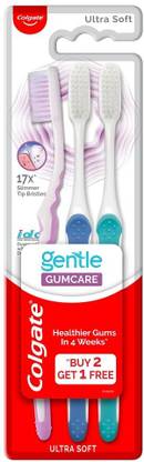 Colgate Gentle Gumcare Toothbrush - 3Pcs ( Ultra Soft Toothbrush