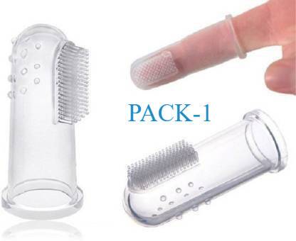 GYMSY Baby Finger Toothbrush* with., Case ( Kids Toothbrush; Non-Toxic odorless Extra Soft Toothbrush