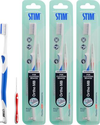 STIM Ortho MB Soft Toothbrush