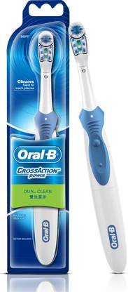 Oral-B Soft Bristles, Water Resistant,Battery Soft Toothbrush