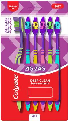 Colgate ZigZag Soft Toothbrush