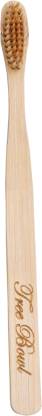 TREEBOWL Bamboo Toothbrush – Toothbrush with Soft Bristles for Adults – Gentle on Gums Soft Toothbrush