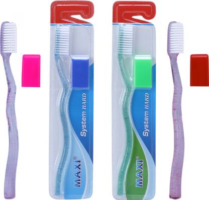 Maxi System Hard Toothbrush