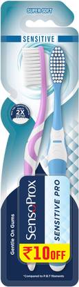 SENSOPROX Sensitive Pro Combo of 2 Ultra Soft Toothbrush