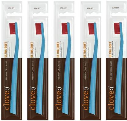 Clove 4160 Bristles Toothbrush for Sensitive Teeth & Gums Diamond shape head Ultra Soft Toothbrush