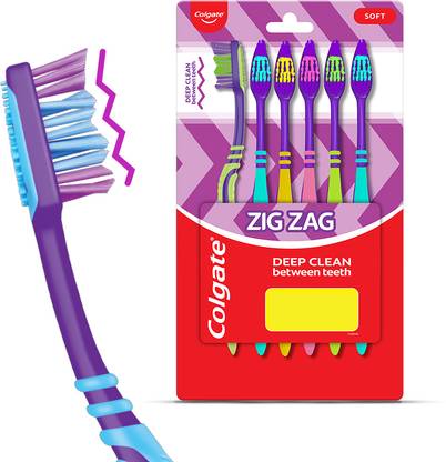 Colgate ZigZag Soft Toothbrush