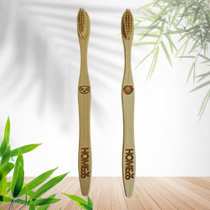 Just Beleaf in Bamboo Toothbrush Medium Toothbrush