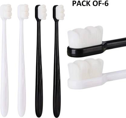 COKYDER Extra Soft Toothbrush, Ultra Soft-Bristled Toothbrush Micro Nano 15000 Floss Ultra Soft Toothbrush