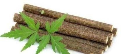 K DEVI Natural Neem Chew sticks/Datun/Herbal Toothbrush for healthy teeth and gums Hard Toothbrush
