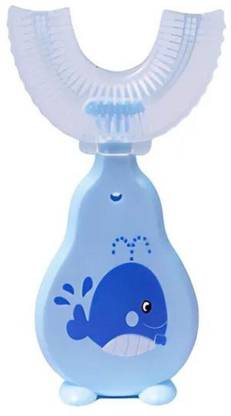 YOS TRENDZ Soft Sillicone Car U-Shaped Head 360 Toothbrush Extra Soft Toothbrush