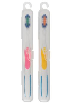 WOYR Premium Quality Soft Toothbrush for Adults with Hygienic Case Soft Toothbrush