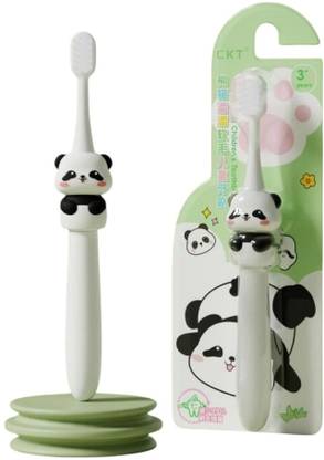 DC DECORIO- A UNIQUE PRODUCT RANGE Kids Toothbrush Panda Ultra Soft Toothbrush