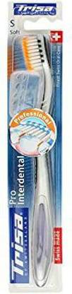 Trisa PRO INTERDENTAL | SOFT | PACK OF 1 Soft Toothbrush