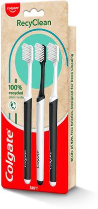 Colgate RecyClean Toothbrush Soft Toothbrush