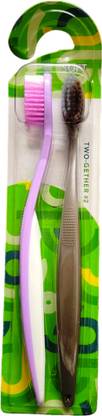 WOYR Premium Quality 2 PC Ultrasoft Plastic Toothbrush|Toothbrush for adults and kids Ultra Soft Toothbrush