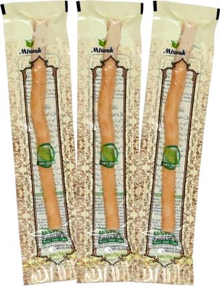फतेह Miswak Natural Toothbrush Sticks (Pack fo 3) टूथब्रश