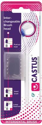 Castus Interdental Brush | Special design to reach between gaps Soft Toothbrush