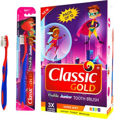 CLASSIC GOLD PROFILE JUNIOR Soft Toothbrush