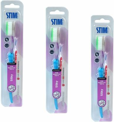 STIM Silky brush Ultra Soft Toothbrush