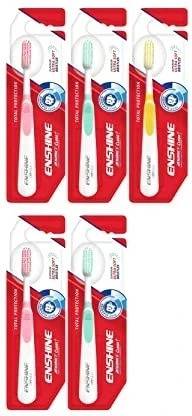 Enshine Advance Clean Toothbrush with Ultra Soft Bristles Tongue Cleaner Enamel Safe Ultra Soft Toothbrush