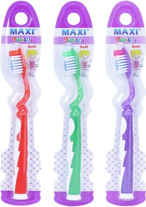 Maxi Twisty Junior Soft Toothbrush