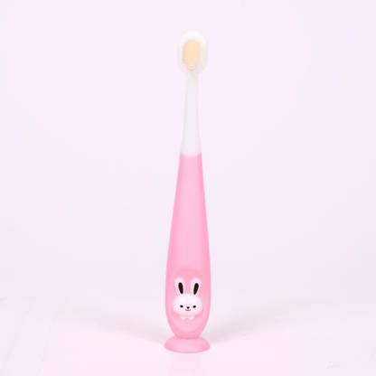 CHILD CHIC Toothbrush For Kids|Ultra Soft Micro Bristles |BPA Free with Suction Cup Extra Soft Toothbrush