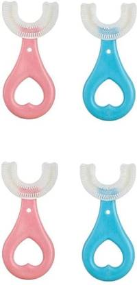 SHIVSHAKTI Toothbrush Cleaning Teether 360 Oral Brush Head Mouth Clean Dental Care Soft Toothbrush