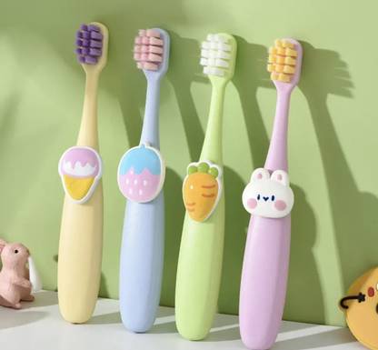 beeby BPA Free Baby Toothbrush Supersoft Bristles for Kids/Babies/Toddlers 18M+ Extra Soft Toothbrush