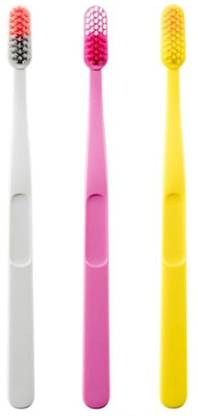 EESHA ETERNAL Jordan Clean Smile Toothbrush Medium Bristles gentle to Teeth & Gums Medium Toothbrush