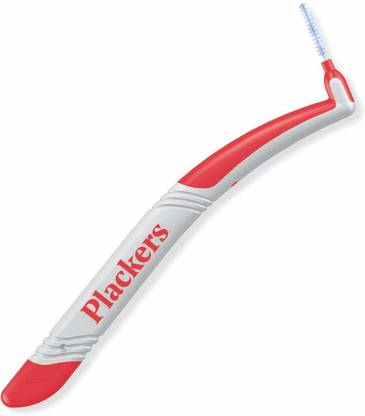 Plackers Angle Interdental Brushes Value Pack (16 Pieces) Soft Toothbrush